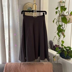 Rock Steady Grey Midi Skirt XS